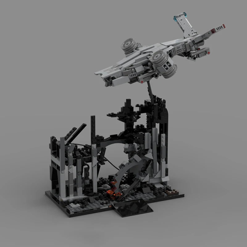 814 ชิ้น MOC ภาพยนตร์วิทยาศาสต - Science Hunter บทวิจารณ์และราคา