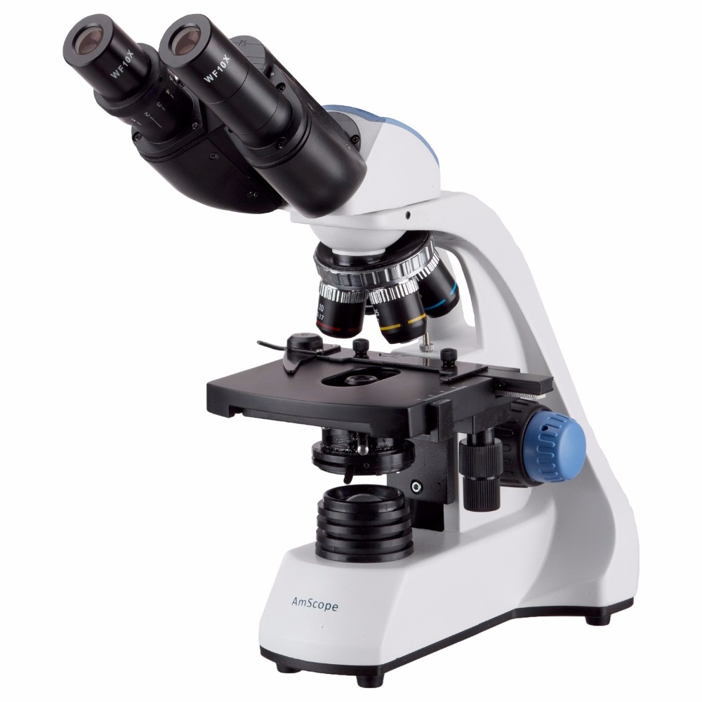 แอมสโคป40X-2000X กล้องจุลทรรศน - Microscope Compound 40X บทวิจารณ์และราคา