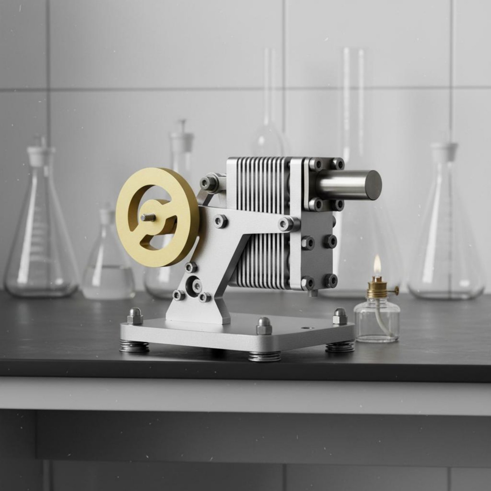 โมเดลเครื่องยนต์ความร้อน ของขว - Science Hobbyist บทวิจารณ์และราคา